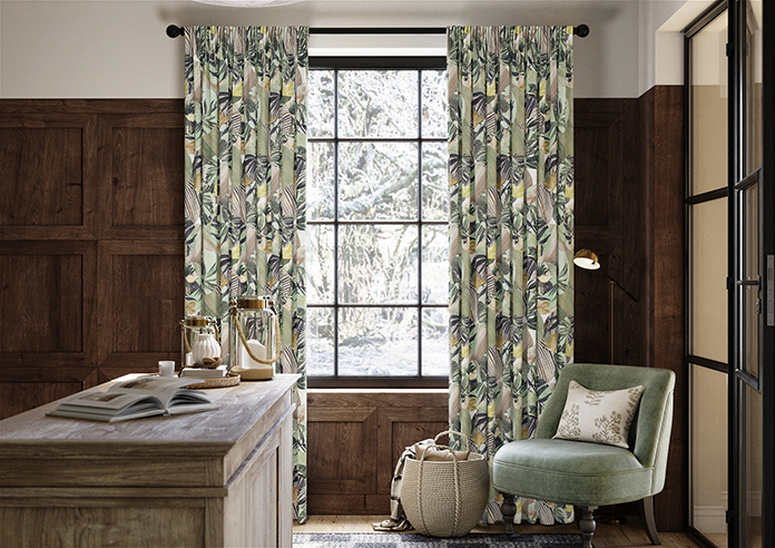 Osaka, Mint - Made to Measure Curtain - Image 3